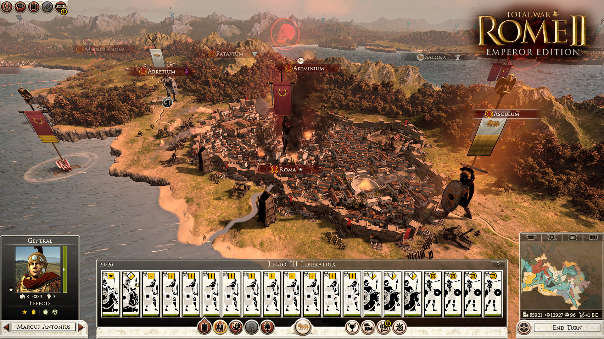 Rome total war arcani