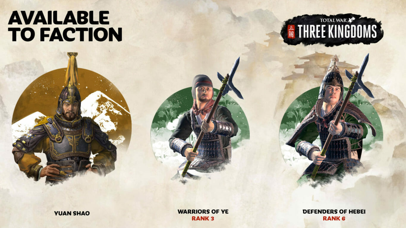 Unlocking Units in Total War: THREE KINGDOMS - Total War