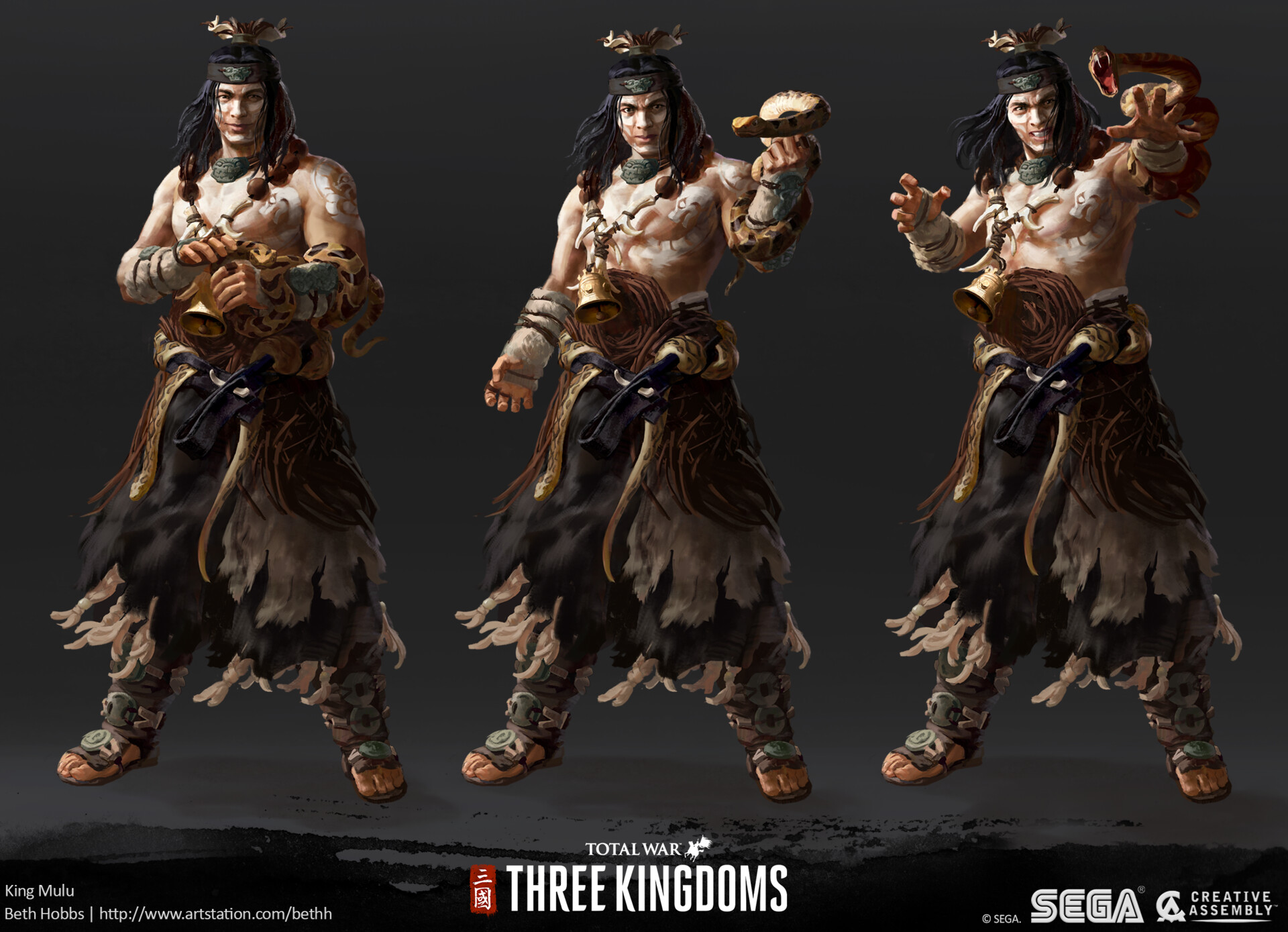 Создавая новое платье короля: дизайн костюмов в Total War: Three Kingdoms