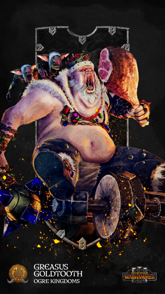 Who is Obese? Hoardmaster, Greasus - Total Goldtooth, Tribestealer Tradelord, War the Shockingly