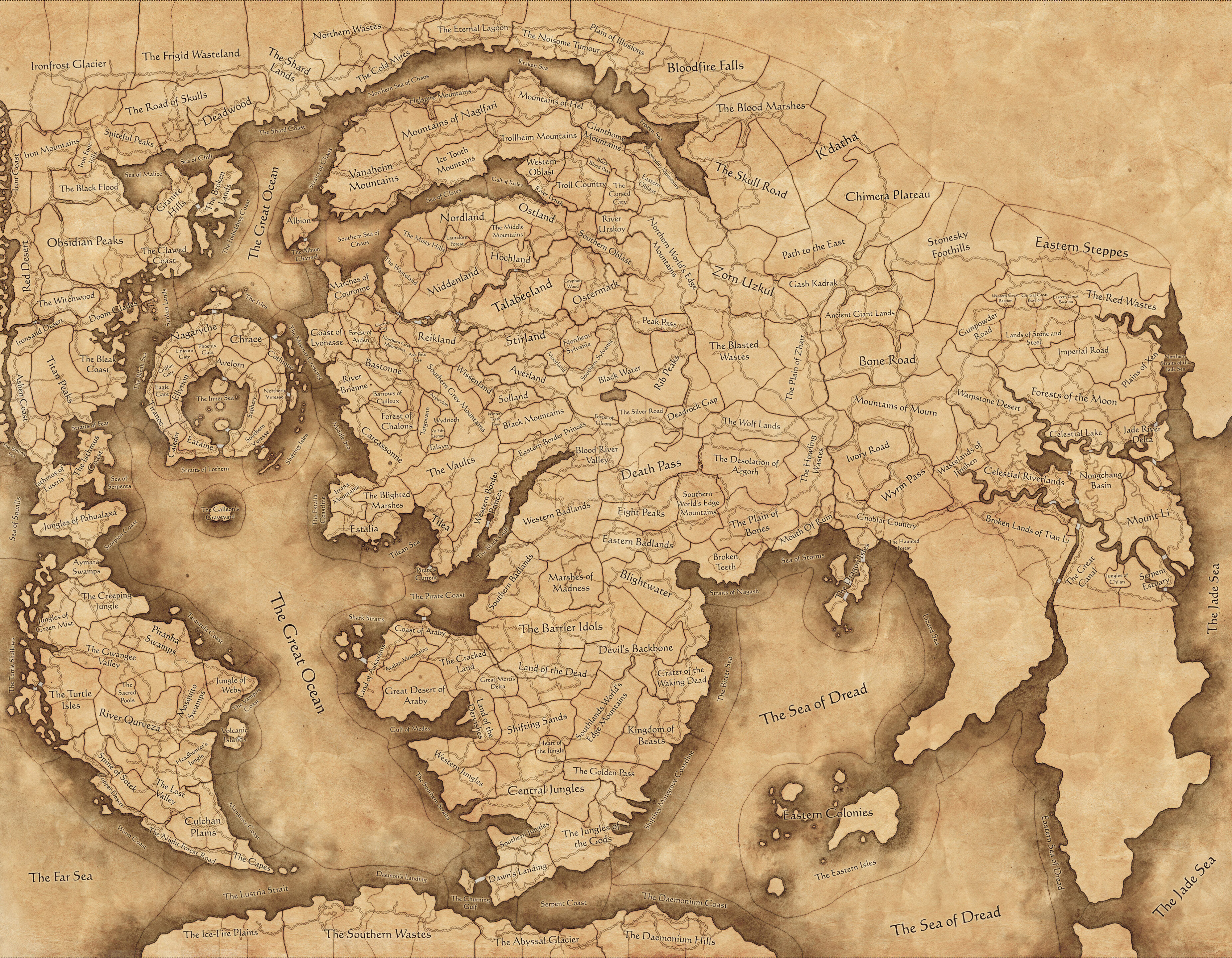 New World: Mapa interativo mostra onde encontrar recursos no