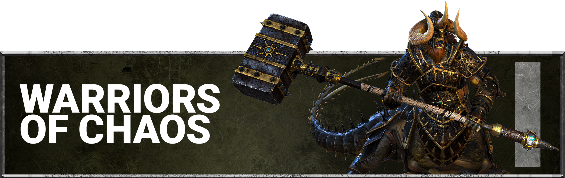 Race and balance changes for the Warriors of Chaos race and factions, available from Total War: WARHAMMER.